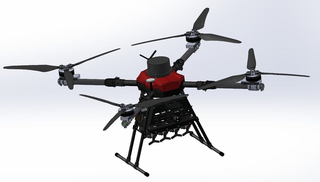 KAZHAN 620 Quadcopter (BAT 620)